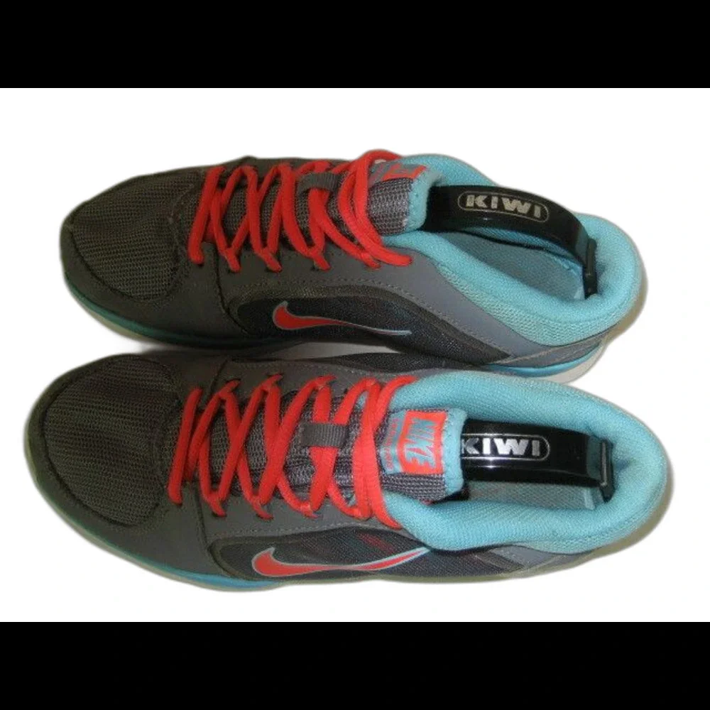 Womens Nike Training Gray/Blue Running Athletic Tennis Shoes sz 7.5
